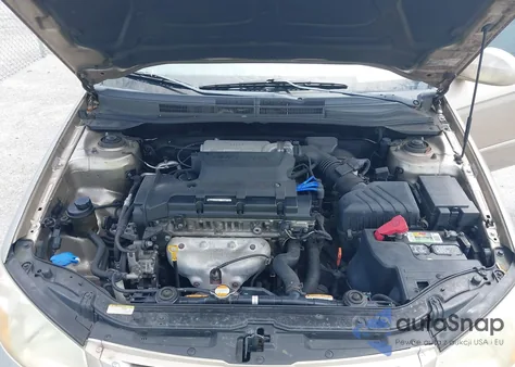 2007 Kia Spectra Ex из США, поврежденный, VIN KNAFE121X75456489